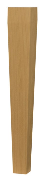 Four-Sided Tapered Chair Leg
